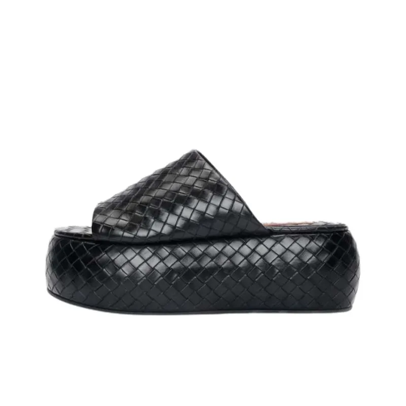 SIMON MILLER Abrasion Resistant Slide Slippers Women's Black-0