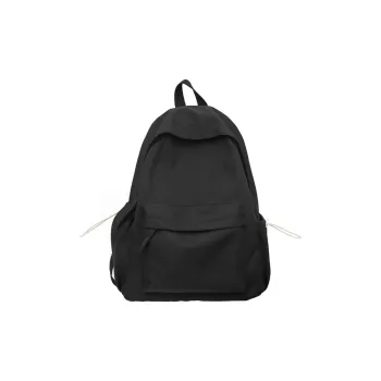 Vack Nylon Backpack Unisex Black/Red/Yellow/Blue/Pink