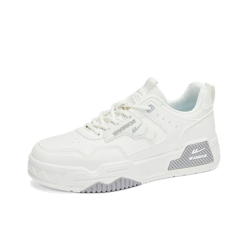 WARRIOR Skateboard Shoes Men Low Top Beige Gray/Beige Khaki-1