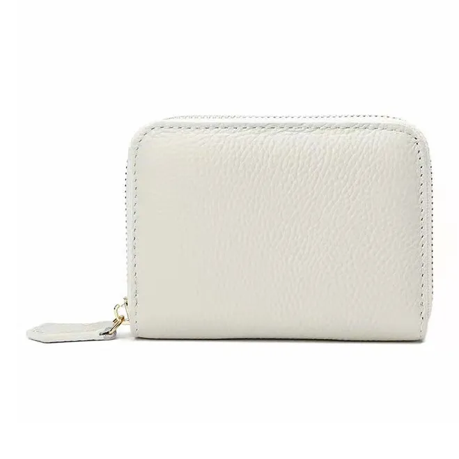 Yalu Polyester With Top Grain Cow Leather Wallet Unisex Multicolor-3