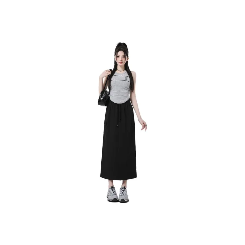 YINLEI Cargo Short Skirts Women's-4