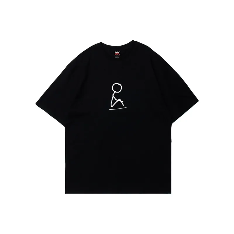 WOHOO T Shirts Unisex Black-0