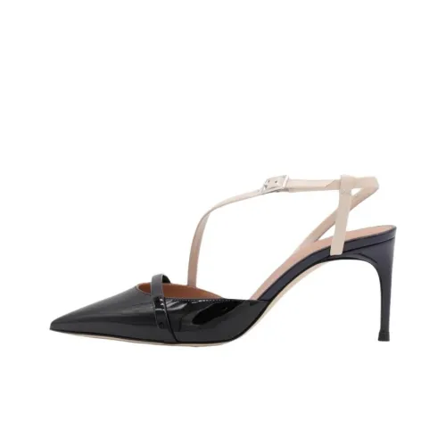 Malone Souliers Slim Heel High Heels Women's Black