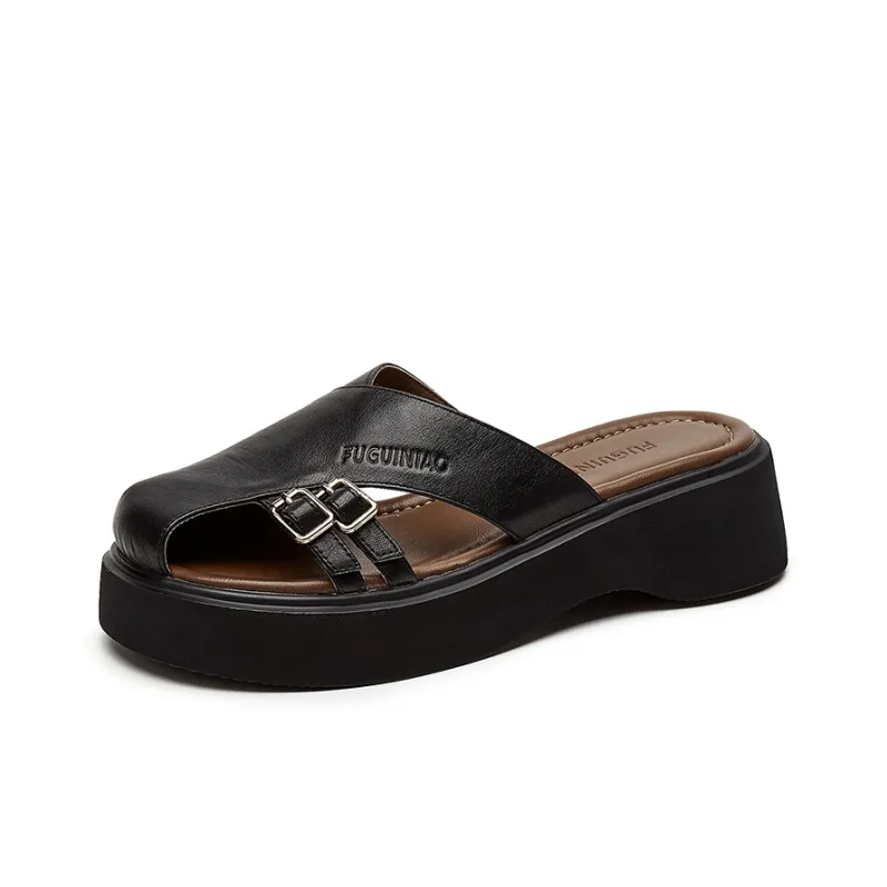 Rich Birds Abrasion Resistant Closed Toe Slippers Women's-1