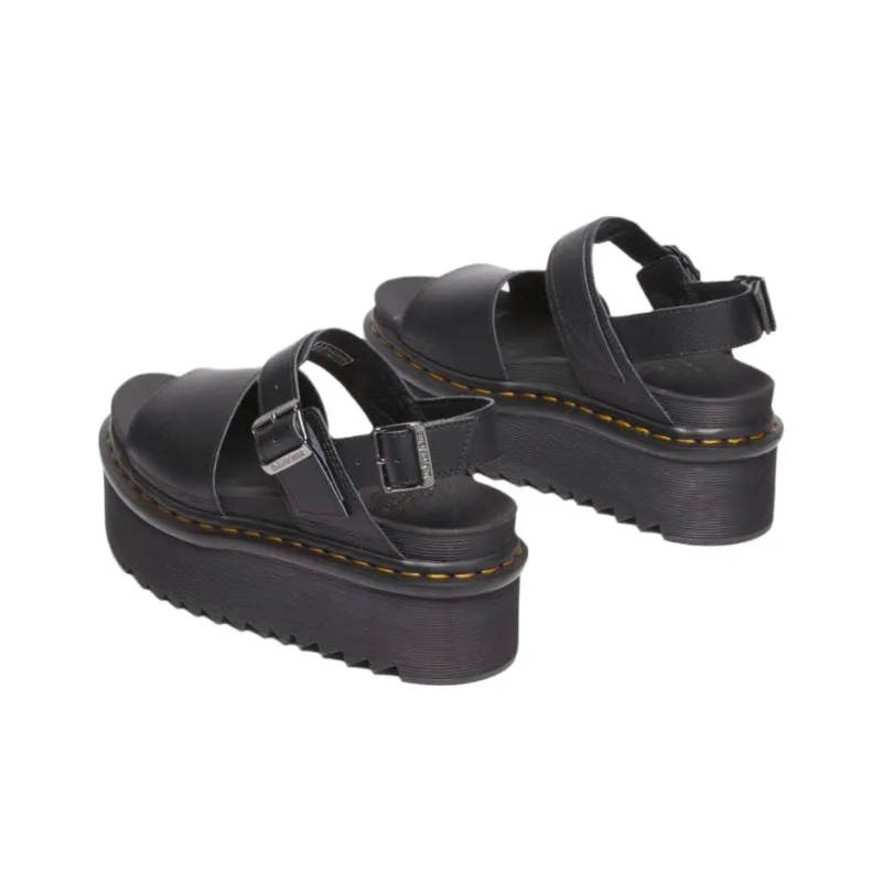 Dr.Martens VOSS One Strap Sandals 4.5cm Unisex Black-3