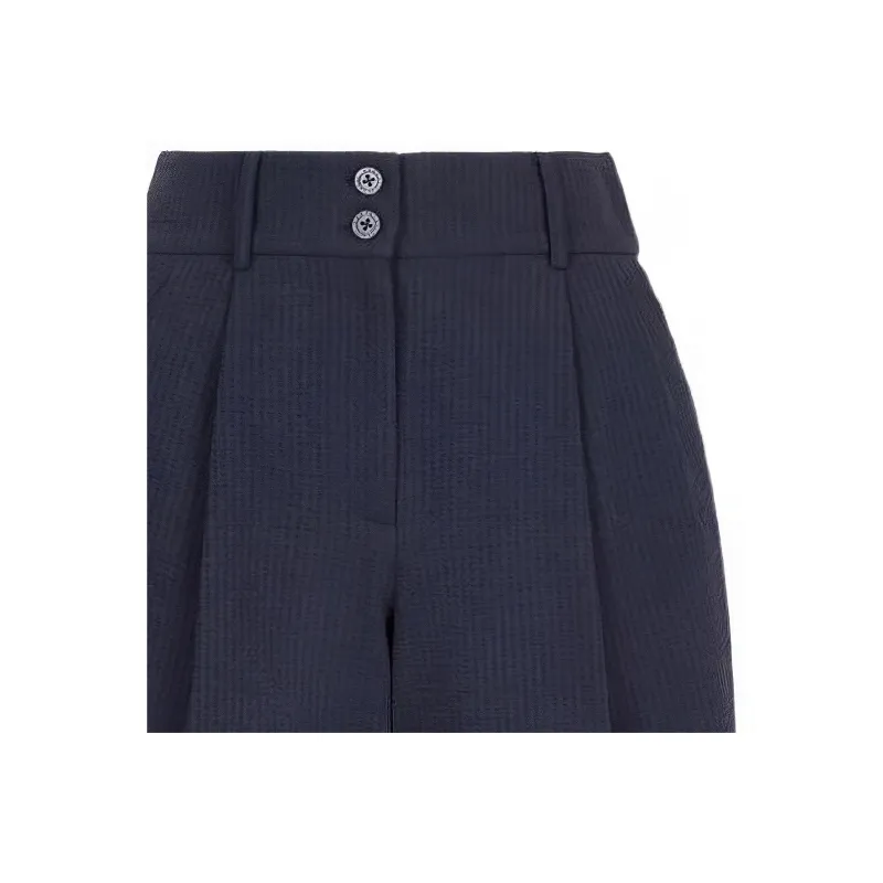 ARMANI EXCHANGEAE Casual Shorts Women's Blue-4