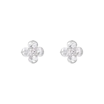 NIANNIANXI S925 Silver Stud Earrings Women's