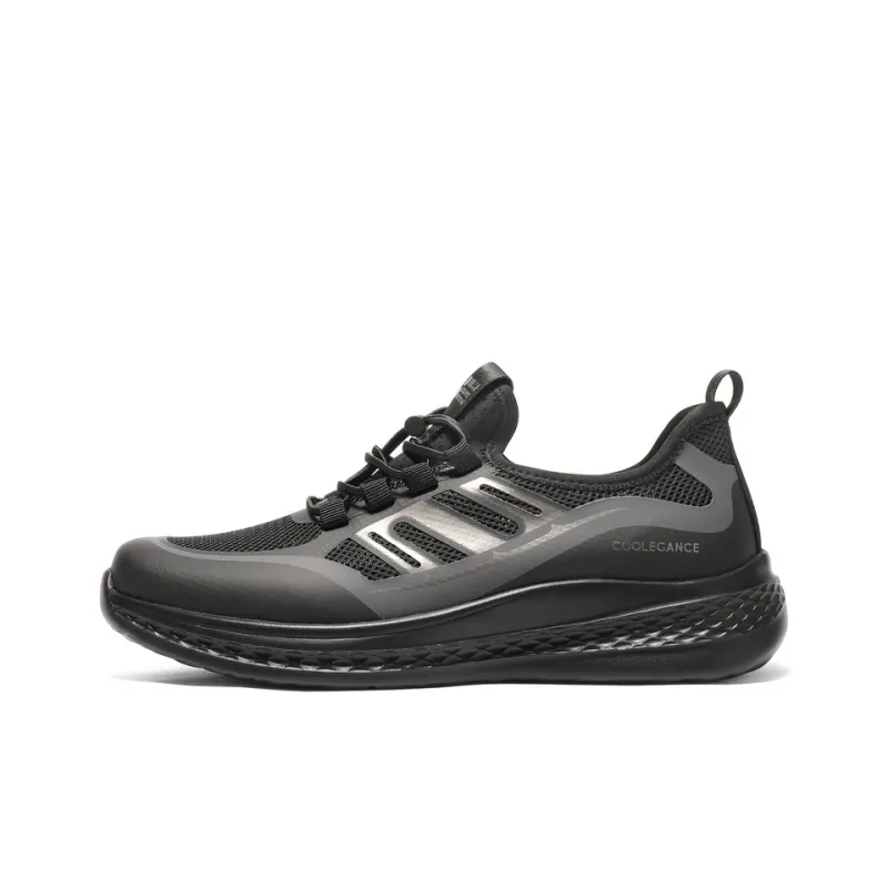 BELLE Casual Shoes Men Low Top Black-0