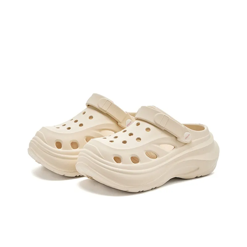 DAPHNE Clogs Women's Beige Yellow-1