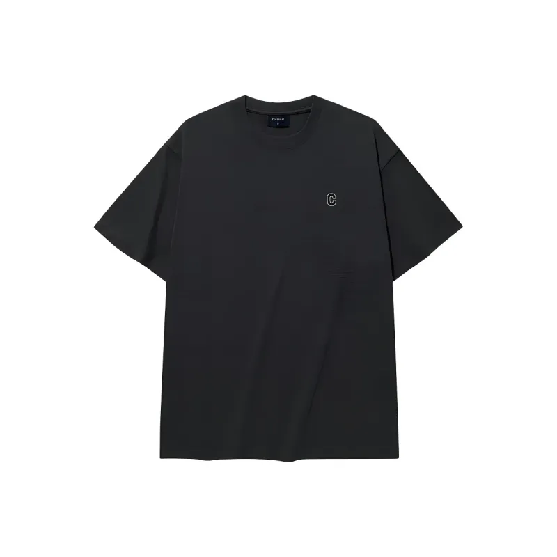 COVERNAT SS25 T Shirt Unisex Charcoal Gray-0