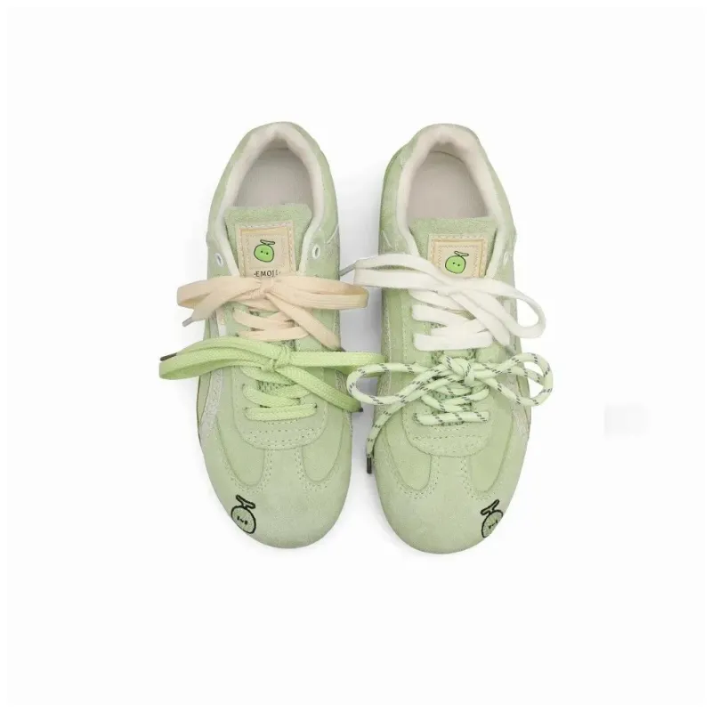 Anime Story Slip Resistant, Abrasion Resistant, Lightweight, Breathable Low Top Skateboard Shoes Women's-27