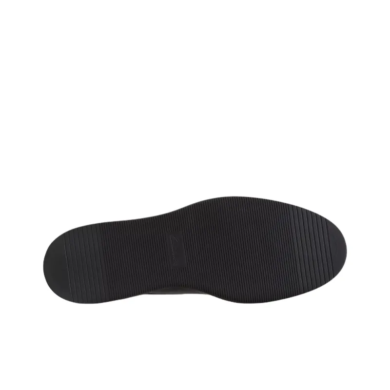 Clarks Glickly Derby Casual Single Shoes Women's Black-5