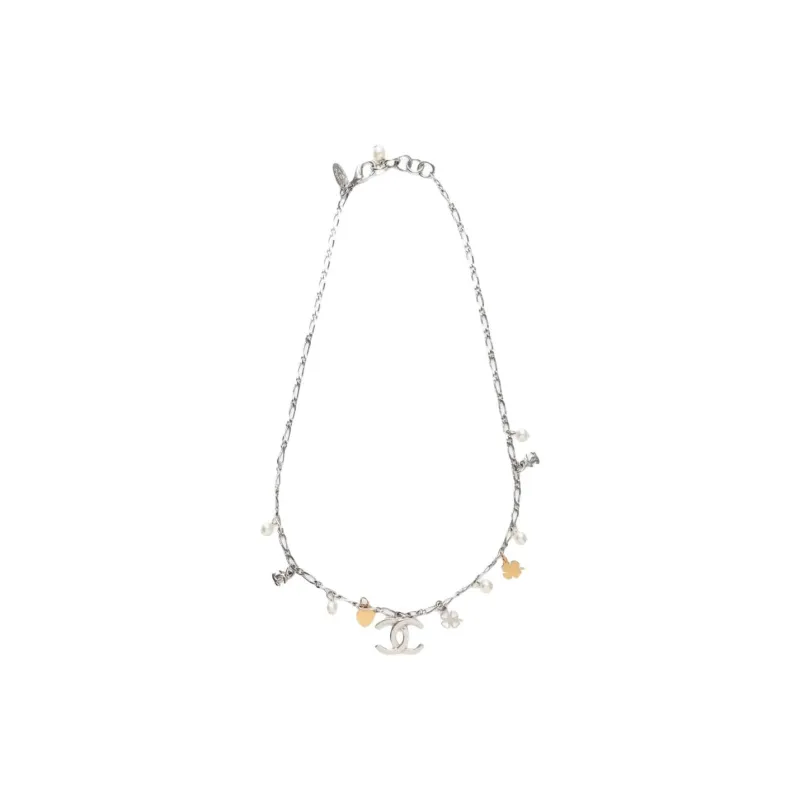 CHANEL 2006 CC pendant Necklace-2