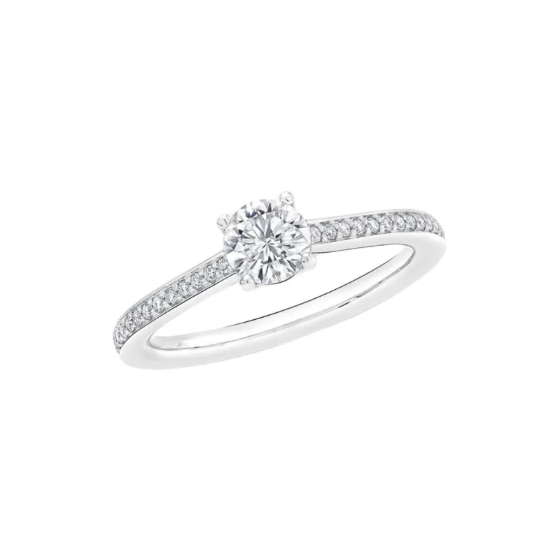 Graff 18K White Gold Rings Unisex Silver-0