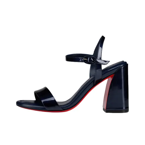 CL Miss Jane One Strap Sandals 8.5cm Women's Dark Blue