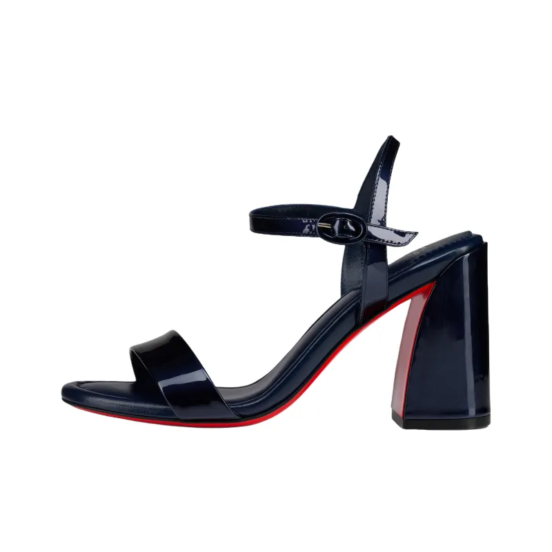 CL Miss Jane One Strap Sandals 8.5cm Women's Dark Blue-0