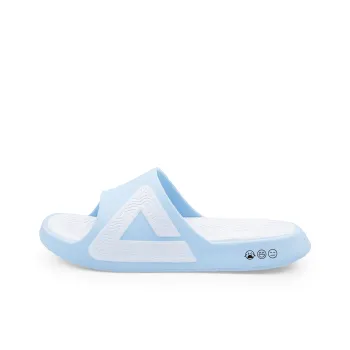 PEAK Tai Ji1.0 EVA Quiet Slip Resistant Abrasion Resistant Slide Slippers Women's Sky Blue