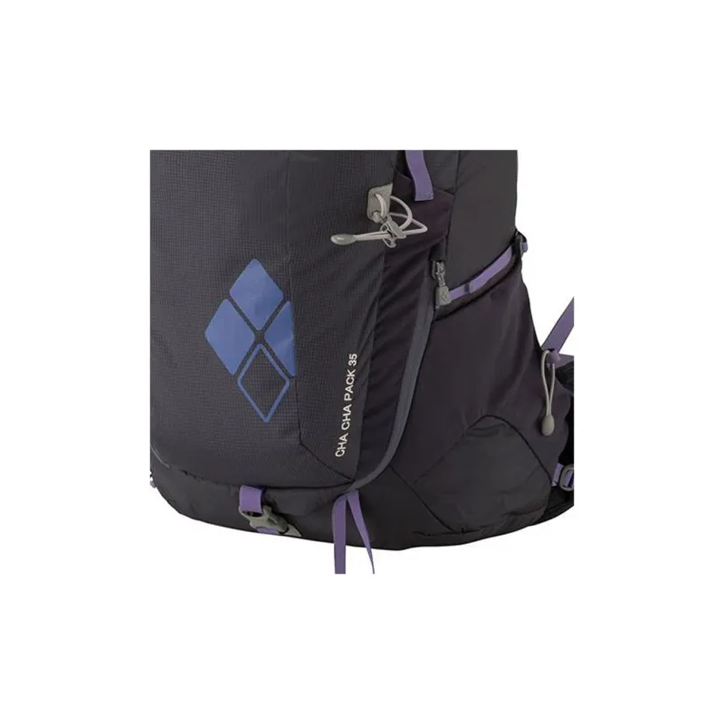 MONTBELL Mountaineering Bag Outdoor Bag Nylon 35L Graphite Blue Women's-2