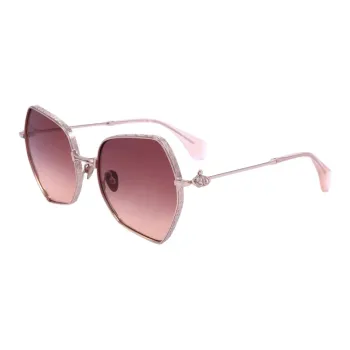 Vivienne Westwood Hardware Orb Hexagonal frame Sunglasses