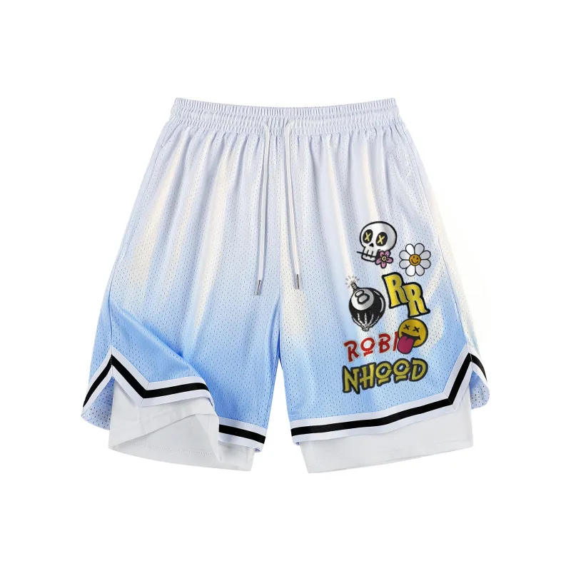 ROBINHOOD Basketball Shorts Unisex-17