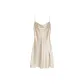 Champagne[Split Nightgown]Slim Fit