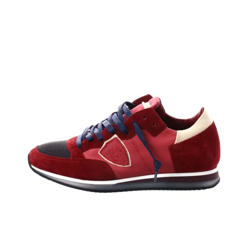 PHILIPPE MODEL Low Top Casual Shoes Women's Red