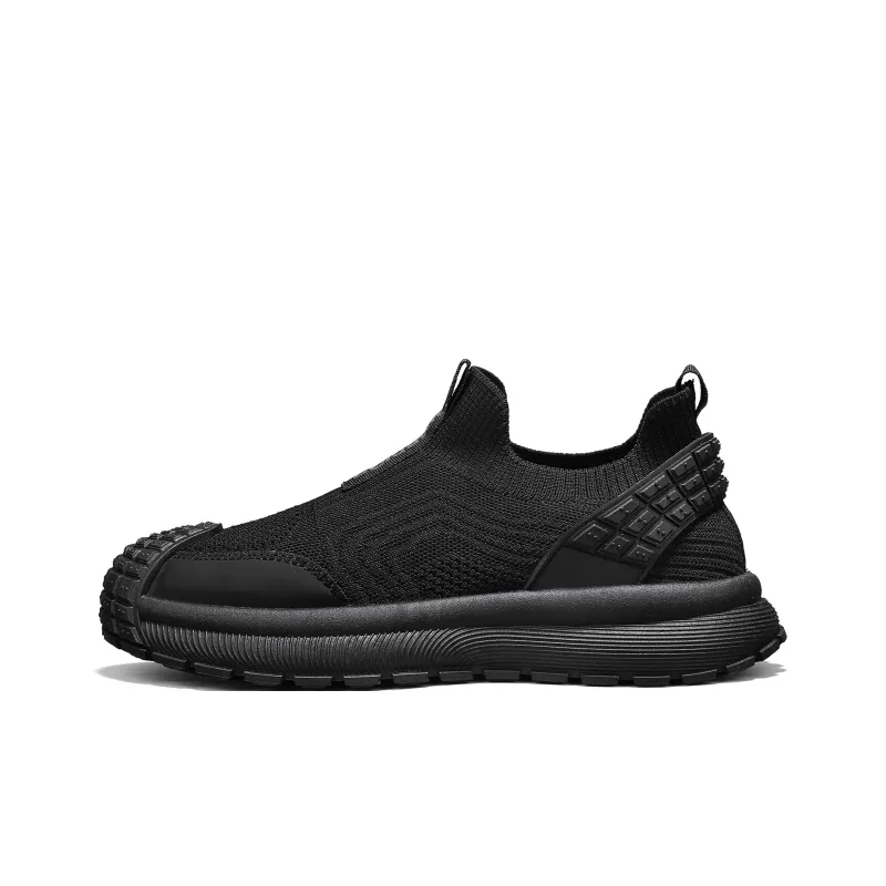 WARRIOR Casual Shoes Men Low Top Black-0