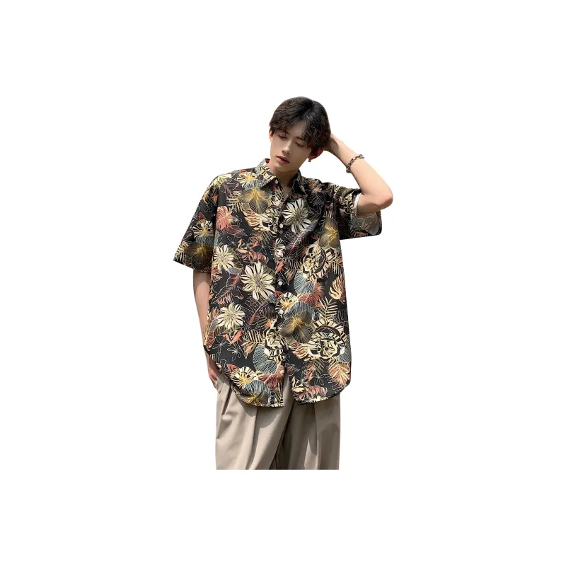 MARK WAFFLE Shirts Unisex Black-0