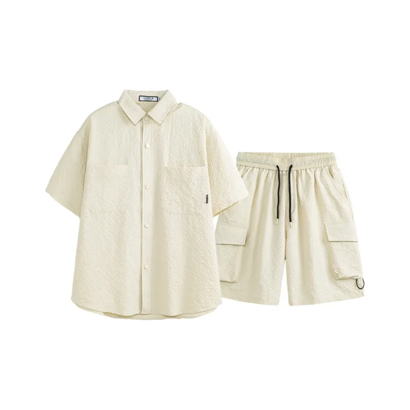 Essential For Summer. Fashion Shirt Matching Set Unisex-7