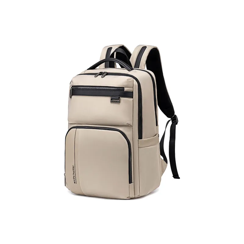 ARCTIC HUNTER Nylon Backpack Men's Black/Khaki-7