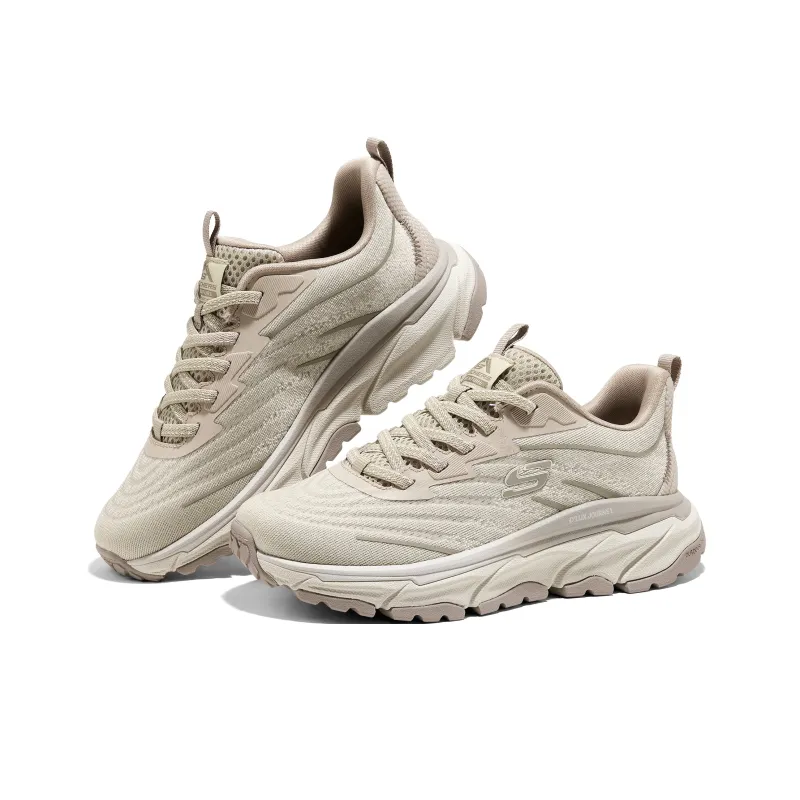 Skechers Sport Anti-Slip Wear-Resistant Low-Top Casual Shoes Women's Taupe-3