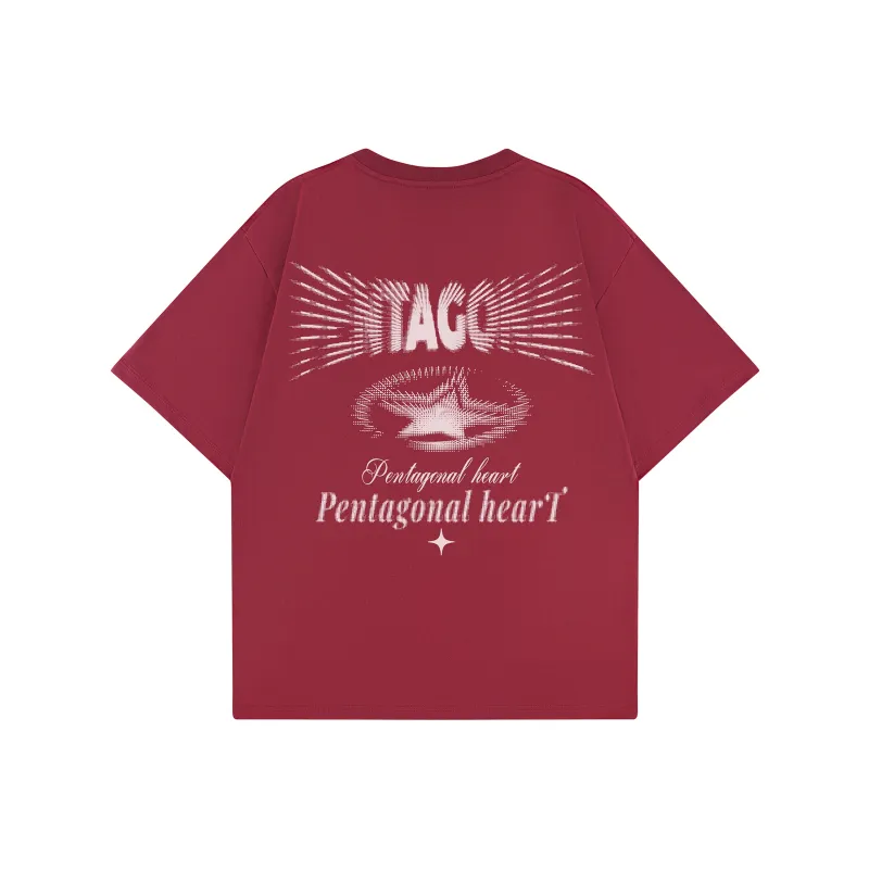 PENTAGONAL HEART T Shirt Unisex-21