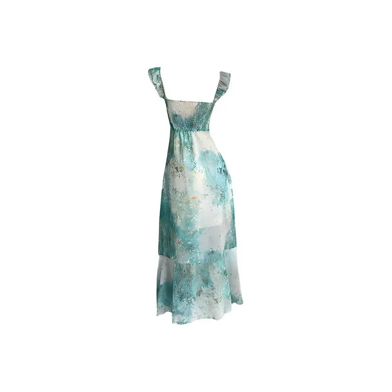 AFGGD Slip Dresses Women's Multicolor-1
