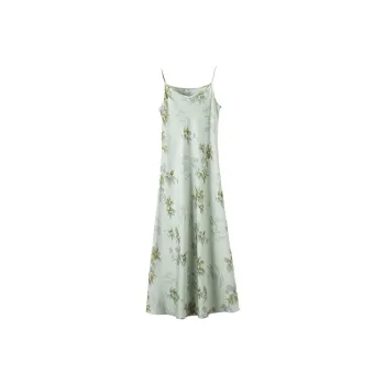 Late White Slip Dresses Women's Multicolor