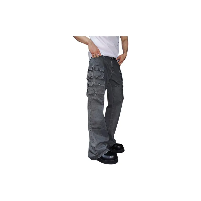 CORNILOT Cargo Pants Unisex Gray-0