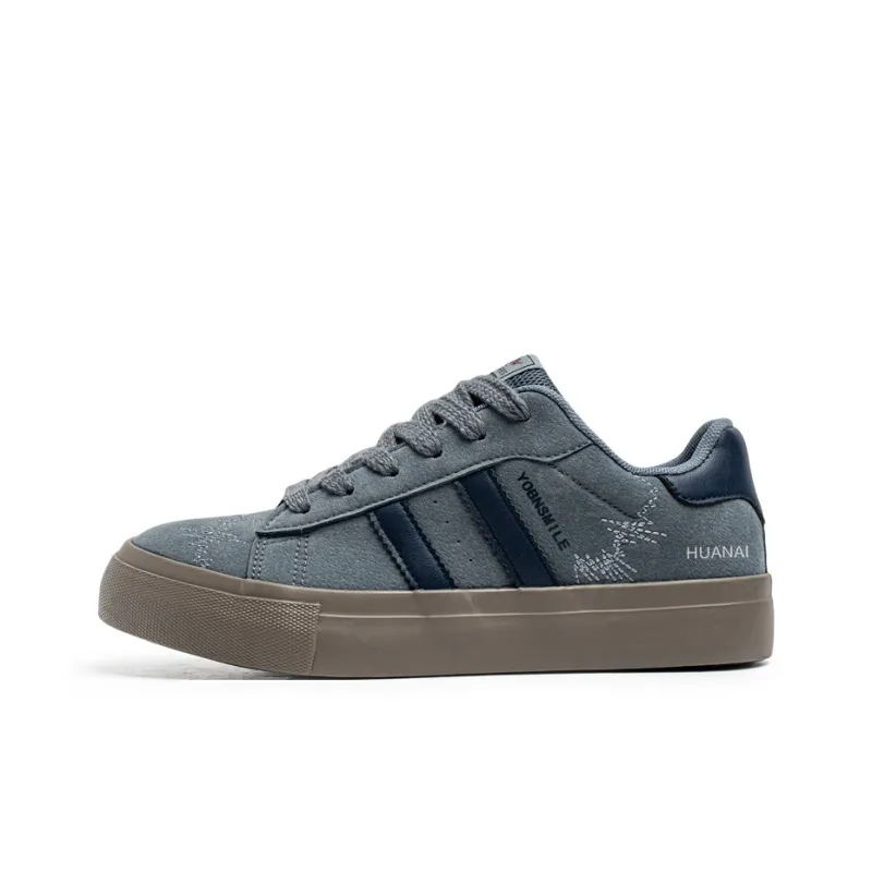 HUANAI Slip Resistant, Abrasion Resistant, Breathable Low Top Skateboard Shoes Men's-4