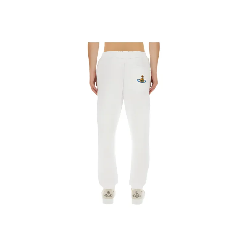 Vivienne Westwood Orb Embroidered Drawstring Track Pants-1