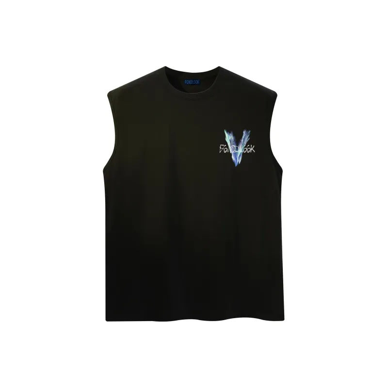 FONDLOOK Tank Tops Unisex-1