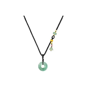 JUICY GRAPE African Emerald Jade Necklaces Unisex