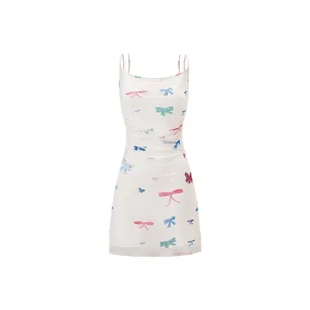 COVER TIME Slip Dresses Women's White