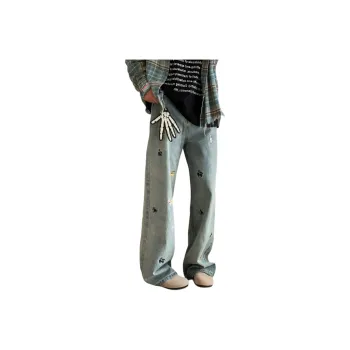 CORNILOT Jeans Unisex Vintage Blue