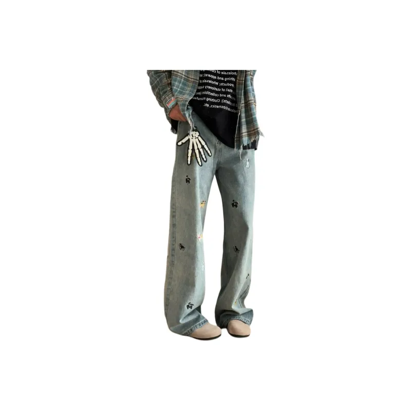 CORNILOT Jeans Unisex Vintage Blue-0