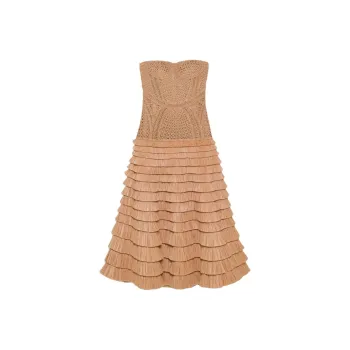 JONATHAN SIMKHAI Sleeveless Dress Women's Brown