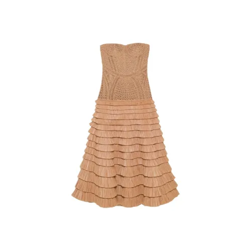 JONATHAN SIMKHAI Sleeveless Dress Women's Brown