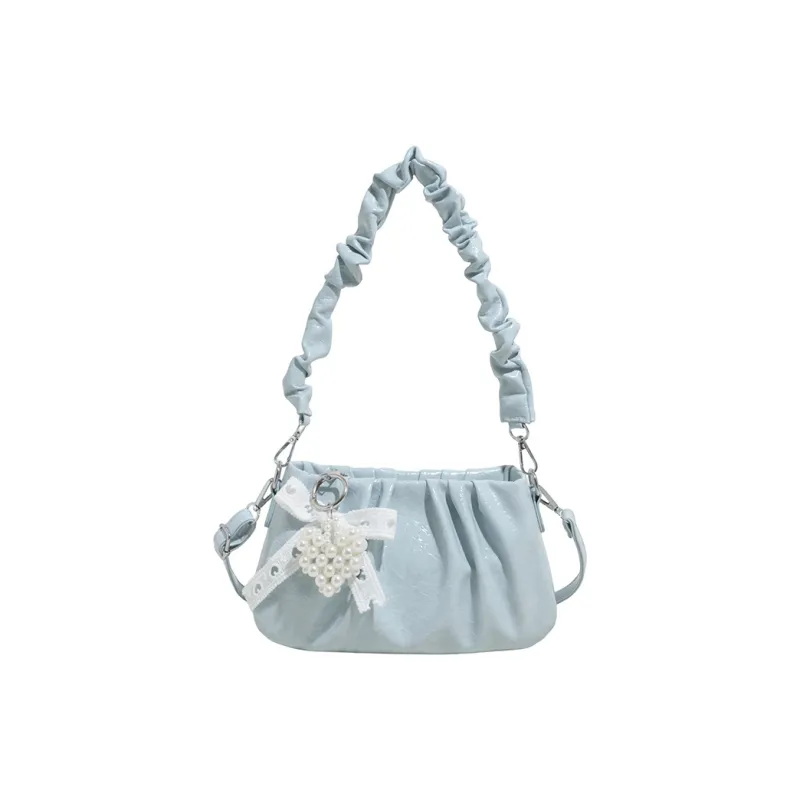 Meow In The Grass PU Handbag, Shoulder Bag Women's White/Silver/Blue/Yellow/Pink/Black-10