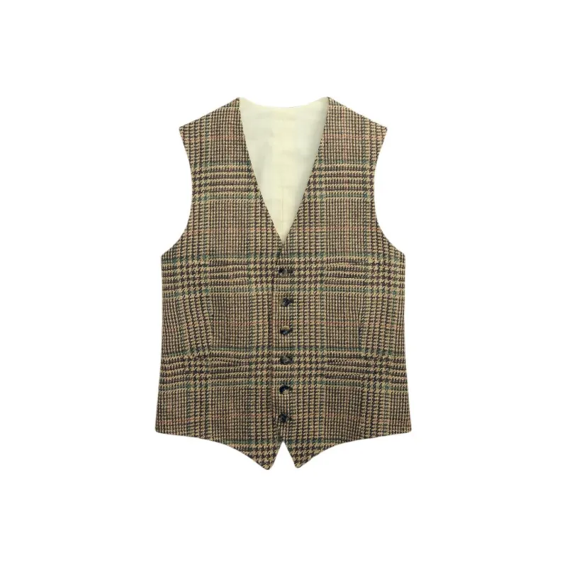 Polo Ralph Lauren Vest Men's Brown Yellow-0