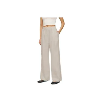 REFORMATION Fernando Linen Wide Leg Pant Casual Pants Women's