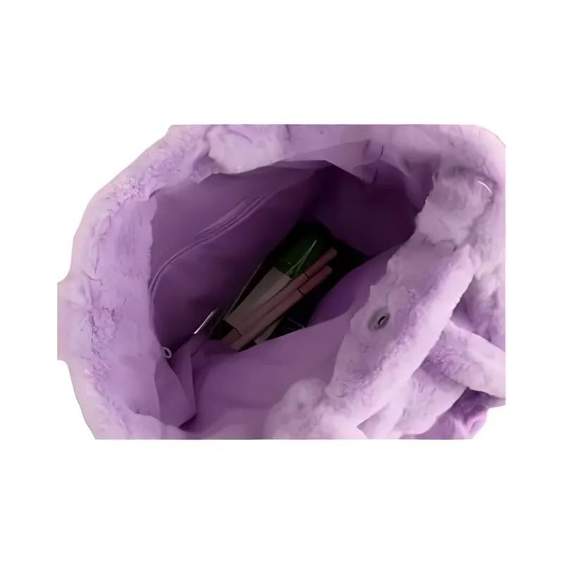 Disney Plush Handbag Women's Purple-4
