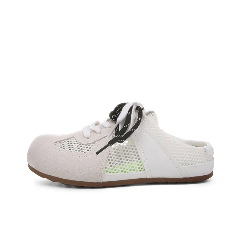 The New Age Family Abrasion Resistant Slip Resistant Closed Toe Slippers Women's Beige-0