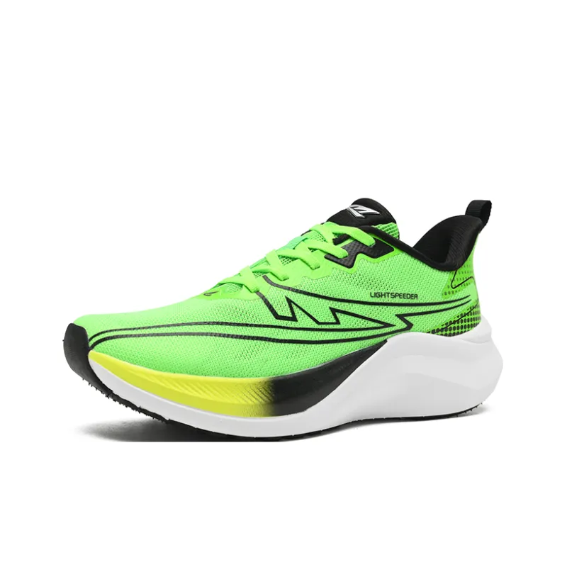 LIGHTSPEEDER Starblade Running Shoes Unisex Low Top White/Black/Green/Cyan-15